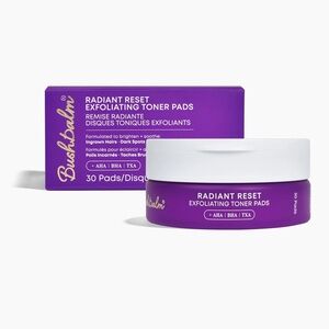 Bushbalm- Radiant Reset Exfoliating Toner Pads